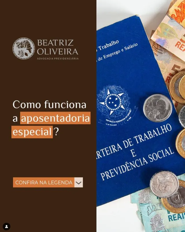 Post do Instagram: como funciona a aposentadoria especial